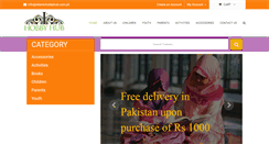 Desktop Screenshot of islamichobbyhub.com.pk